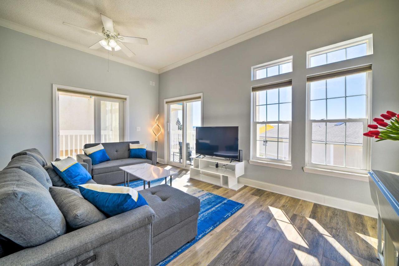 Sunny Pcb Home With Balcony Steps To The Beach! ปานามาซิตี้บีช ภายนอก รูปภาพ