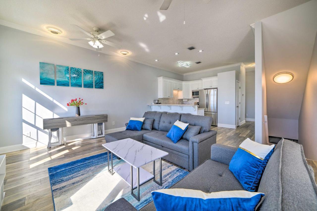 Sunny Pcb Home With Balcony Steps To The Beach! ปานามาซิตี้บีช ภายนอก รูปภาพ