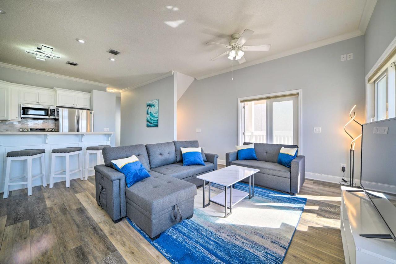 Sunny Pcb Home With Balcony Steps To The Beach! ปานามาซิตี้บีช ภายนอก รูปภาพ