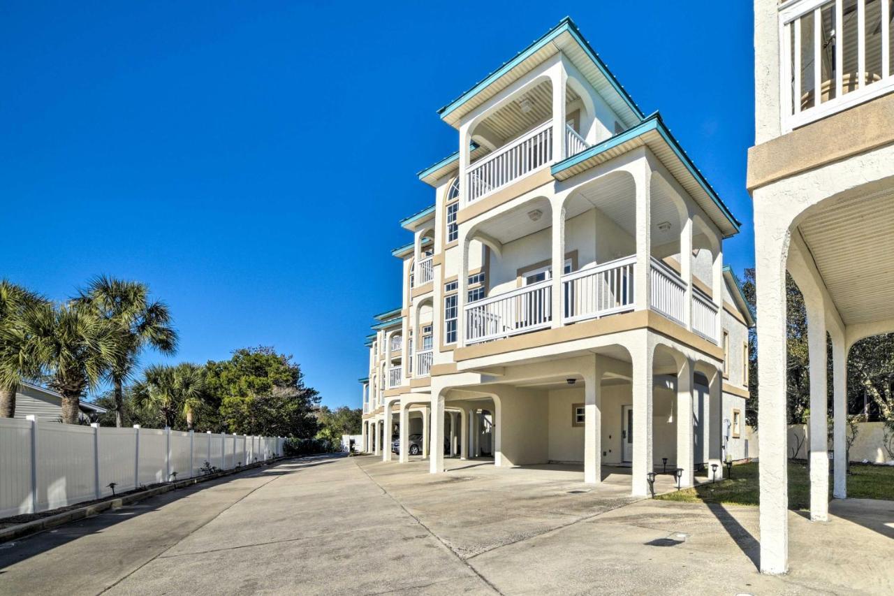 Sunny Pcb Home With Balcony Steps To The Beach! ปานามาซิตี้บีช ภายนอก รูปภาพ
