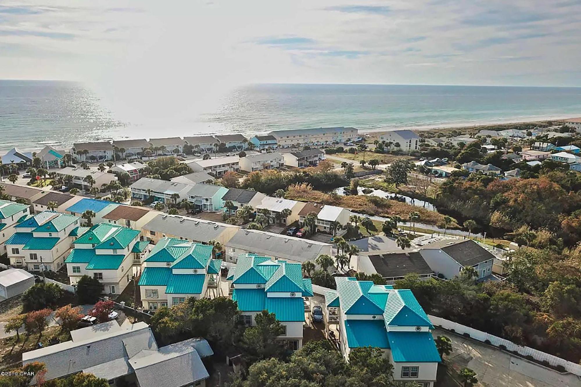 Sunny Pcb Home With Balcony Steps To The Beach! ปานามาซิตี้บีช ภายนอก รูปภาพ
