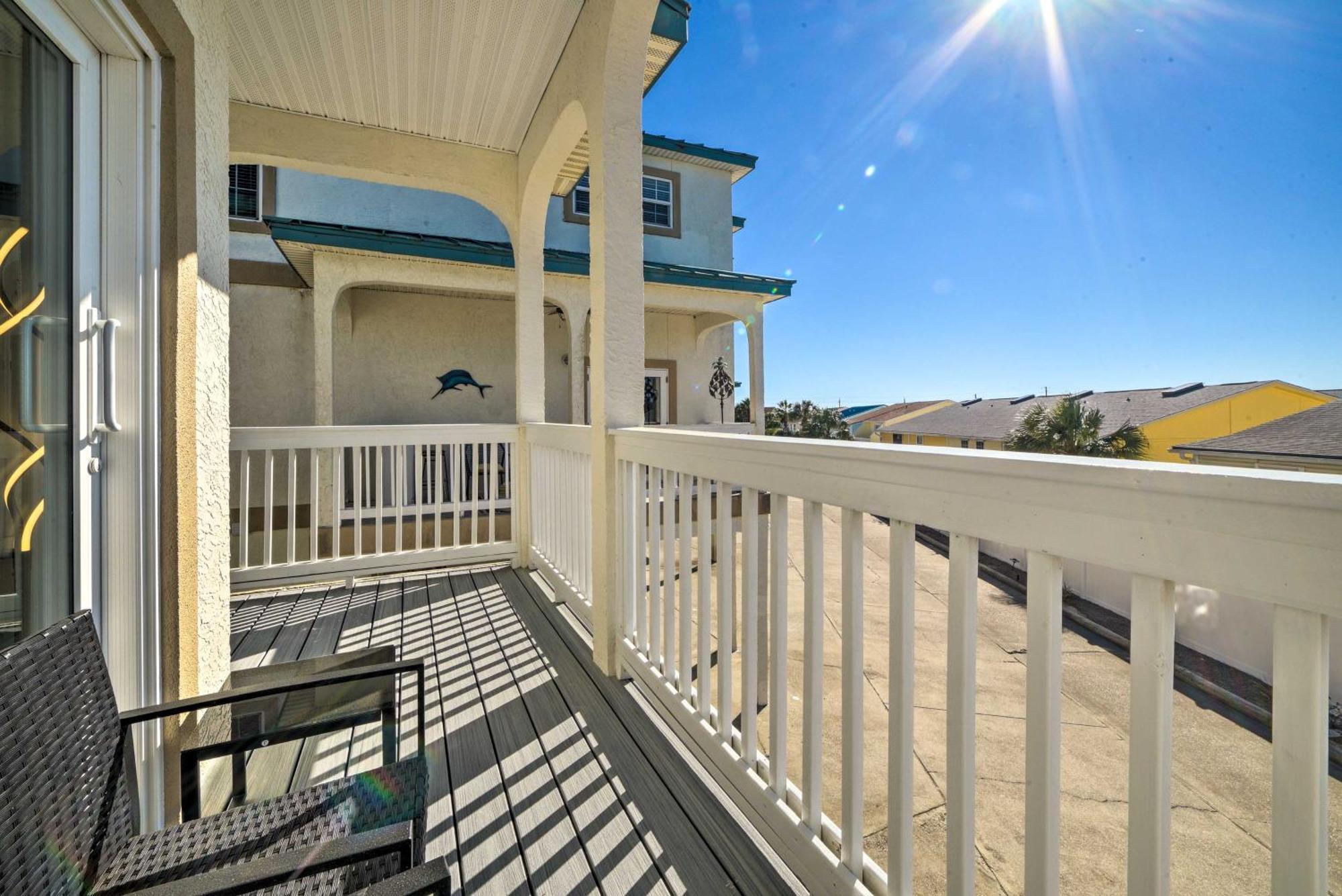 Sunny Pcb Home With Balcony Steps To The Beach! ปานามาซิตี้บีช ภายนอก รูปภาพ